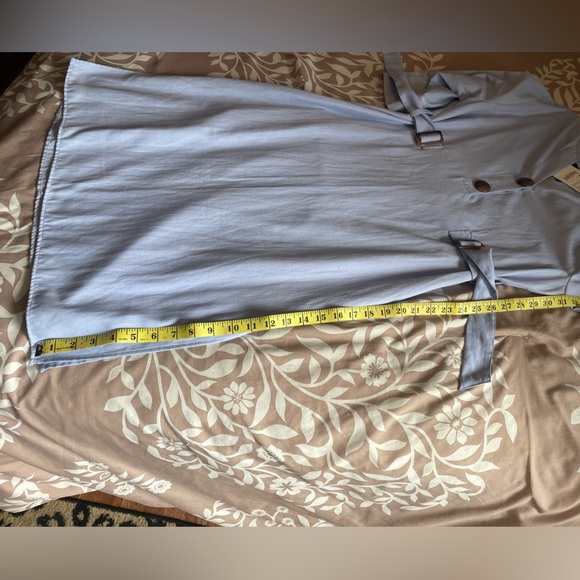 🆕Zara Blue Shift Dress - Picture 5 of 5